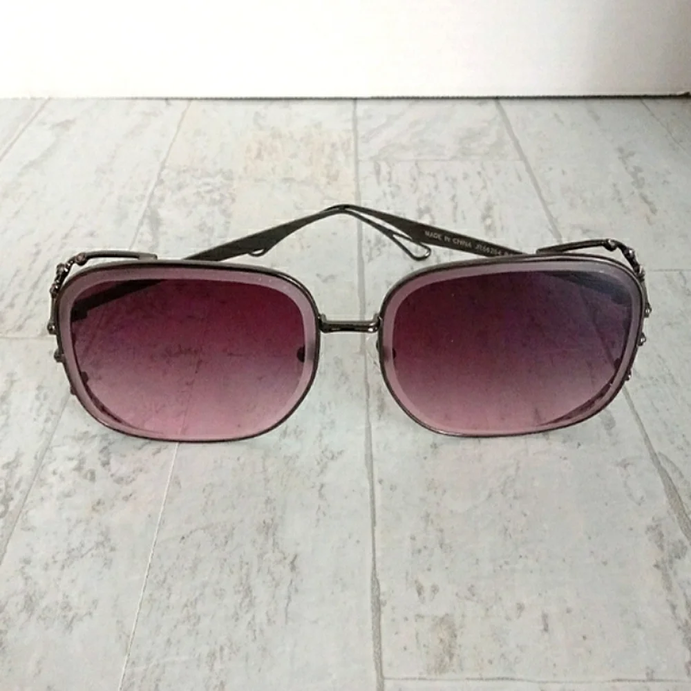 New Women's Polarized Luxury Square Oversized Sunglasses - Picture 2 of 8